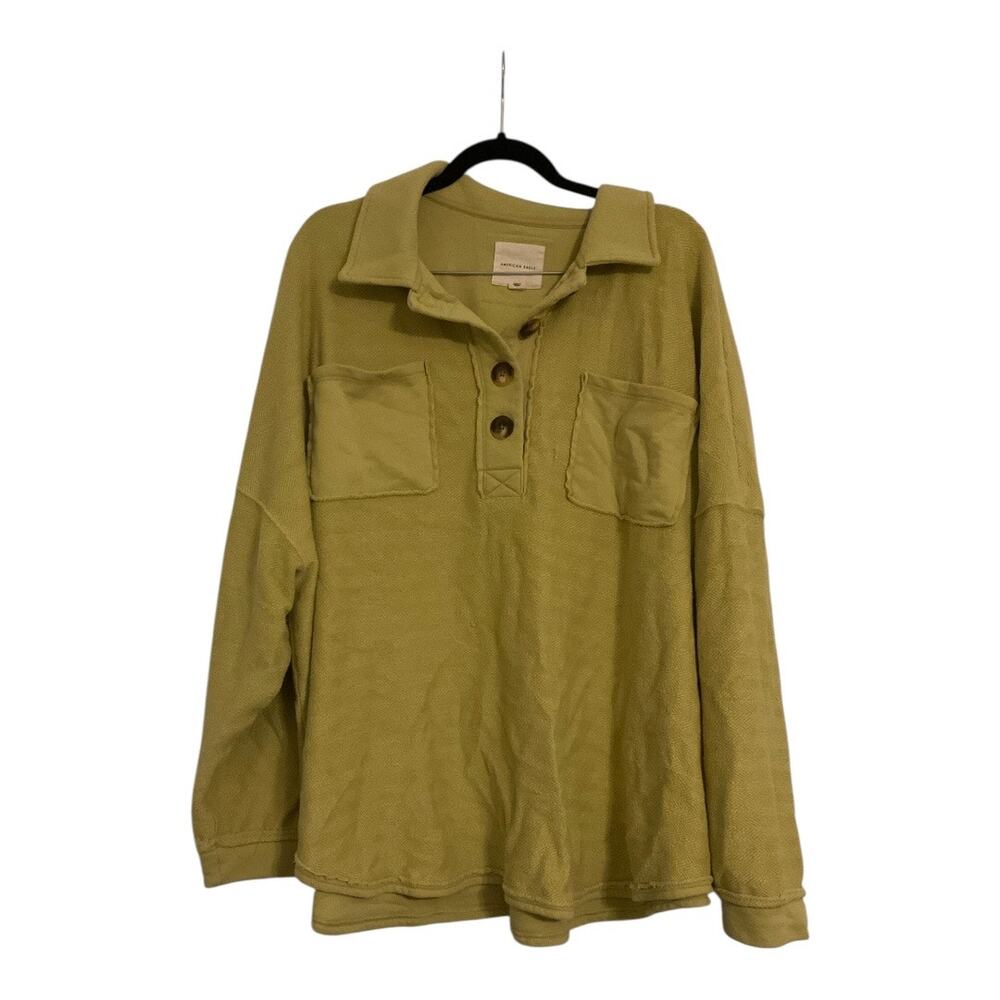 American Eagle Sweatshirt XXL Green